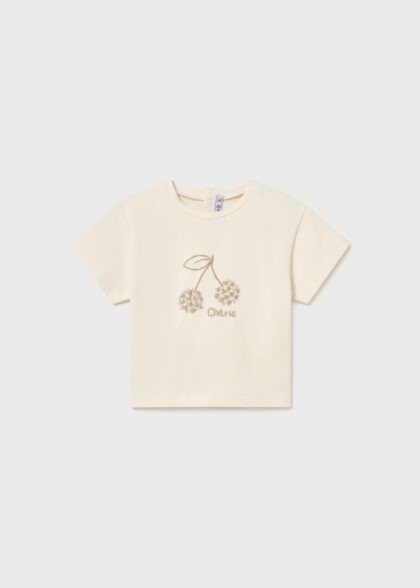 Camiseta m/c basica - Hueso