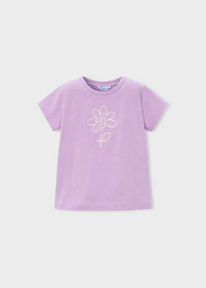 Camiseta m/c basica - Lilac