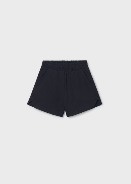 Short felpa basico - Negro