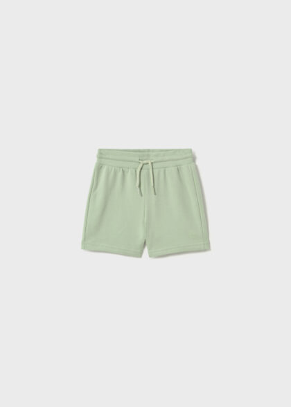 Bermuda felpa basica - Matcha