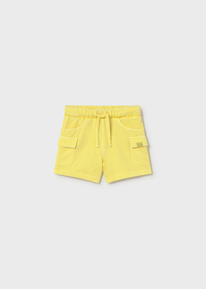 Bermuda felpa deslavada - Lemon