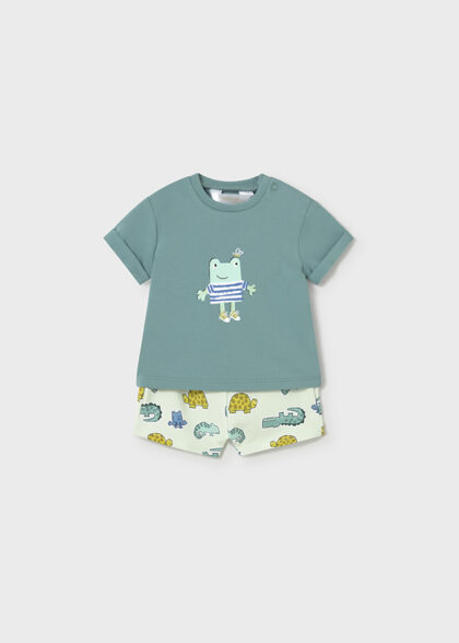 Conj. pantalon corto punto - Pato