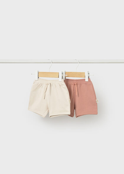 Set 2 pantalones cortos - Arcilla