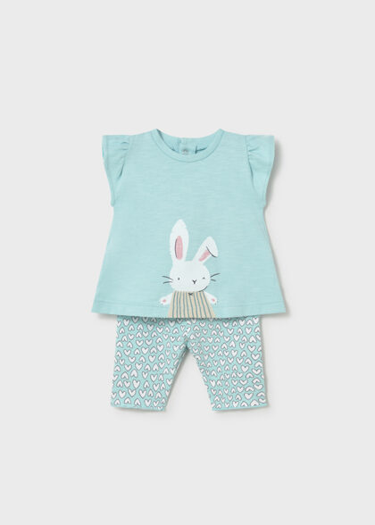 Conj. leggings - Anis