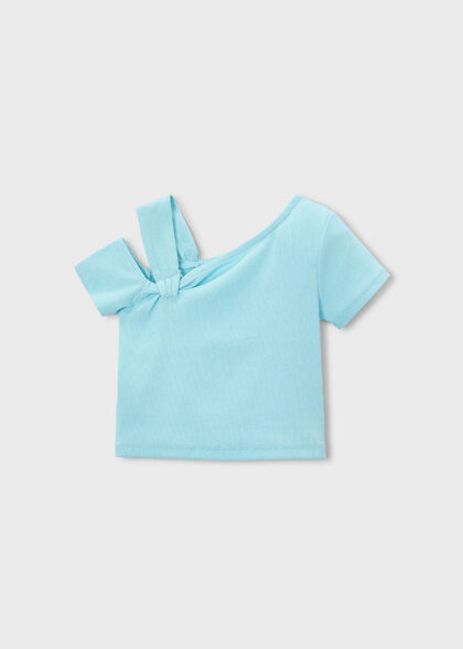 Camiseta m/c asimetrica - Oceano