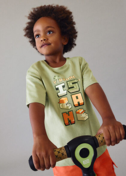 Camiseta m/c mix and match - Bambu