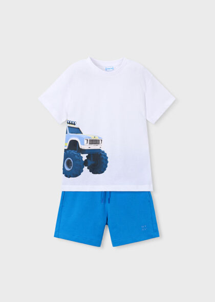Conj. punto print posicionado - Azul