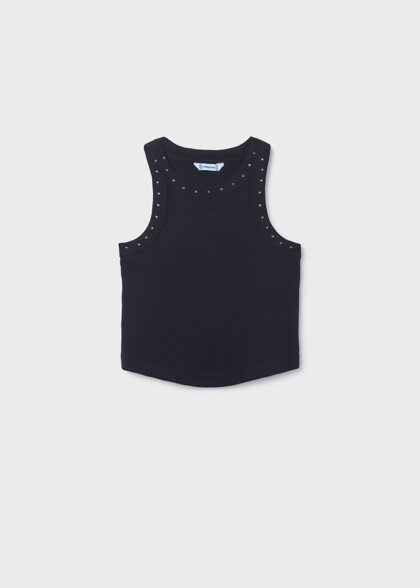 Camiseta tirantes canale - Negro