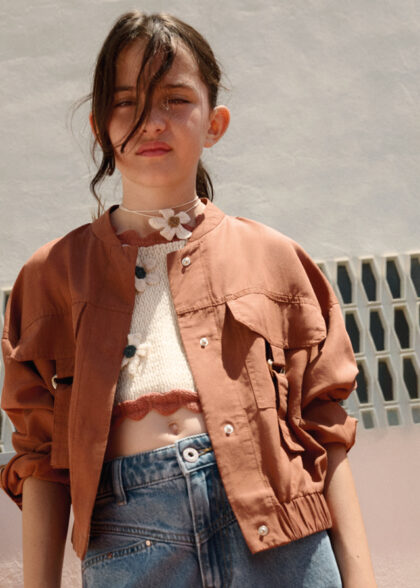 Chaqueta hebillas - Arcilla