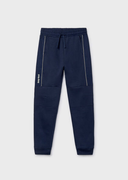 Pantalon contrastes - Marino
