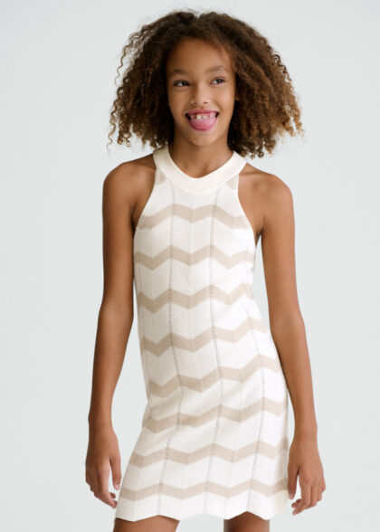 Vestido tricot zig zag - Crd-arena