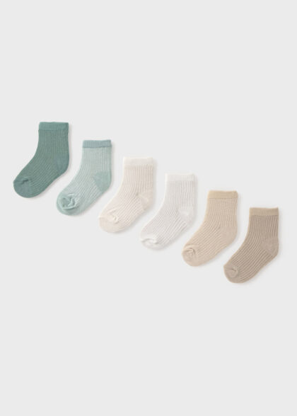 Set 6 calcetines - Verdes