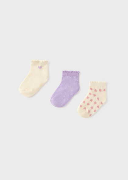 Pack 3 calcetines - Lilac