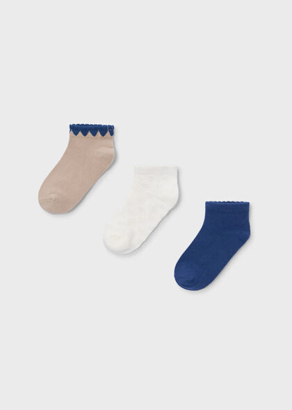 Set 3 calcetines - Porcelana