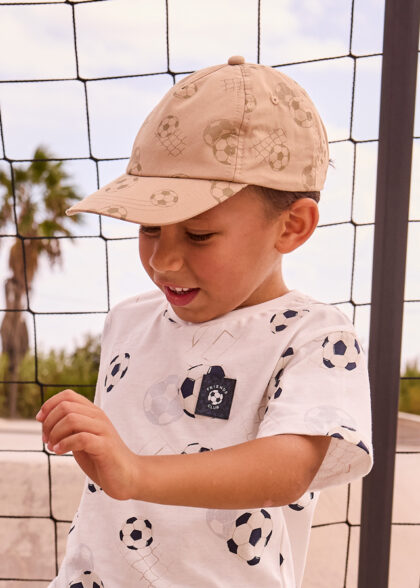 Gorra estampada - Nuez