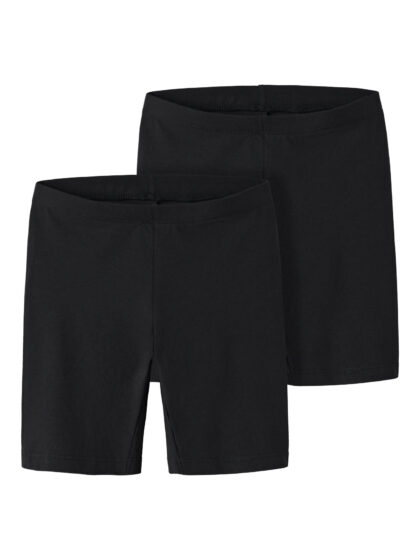 name it — NKFVIVIAN 2P SOLID SHORT LEGGING NOOS - Black