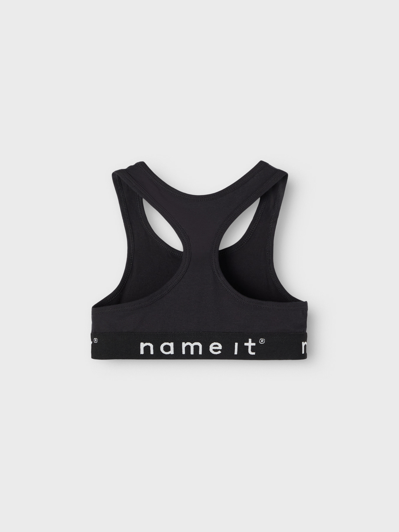 name it — NKFSHORT TOP 2P NOOS - Black w/ Black - Imagen 4