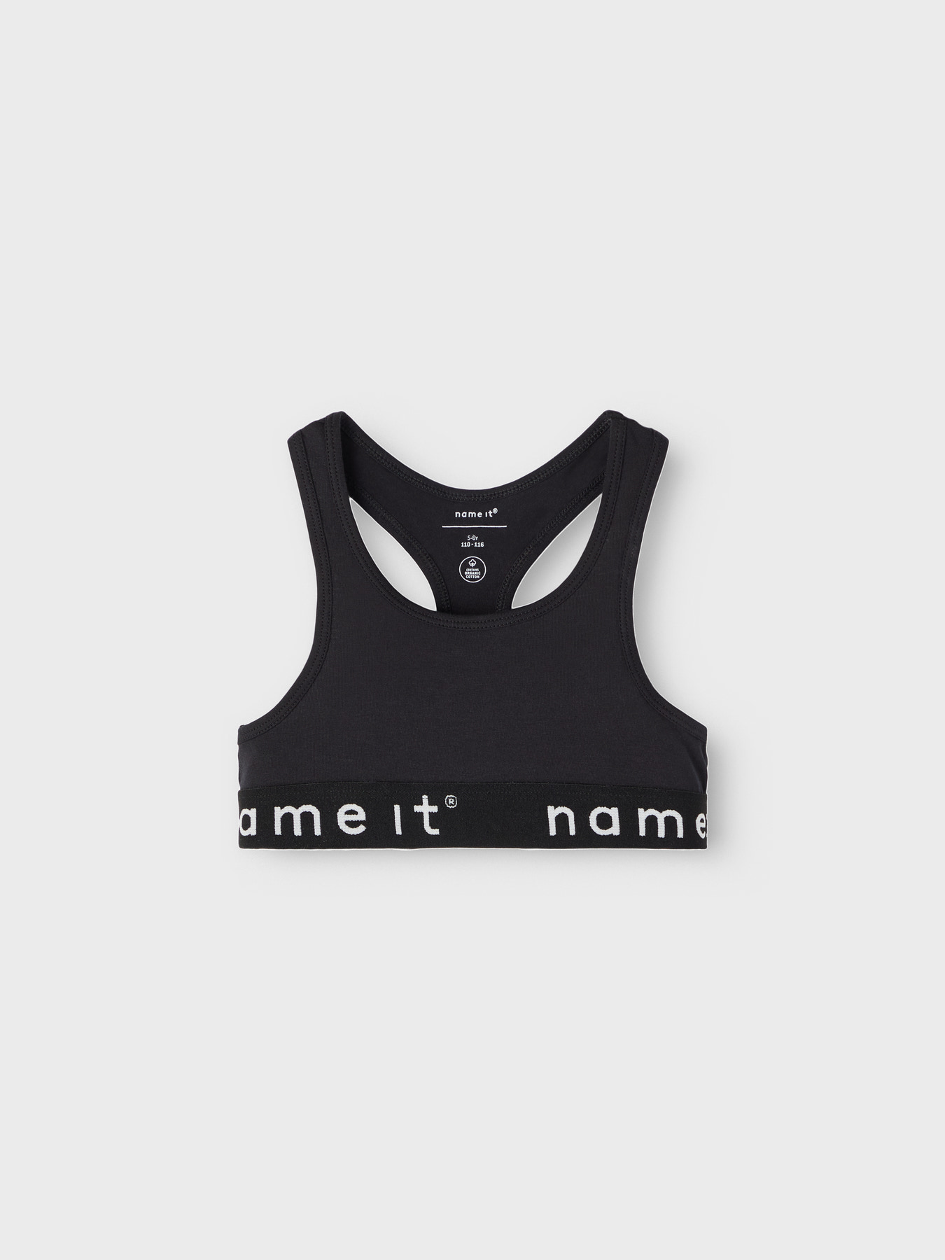 name it — NKFSHORT TOP 2P NOOS - Black w/ Black - Imagen 5