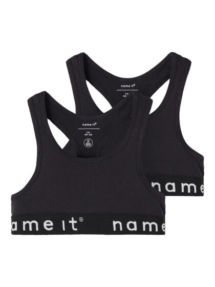 name it — NKFSHORT TOP 2P NOOS - Black w/ Black