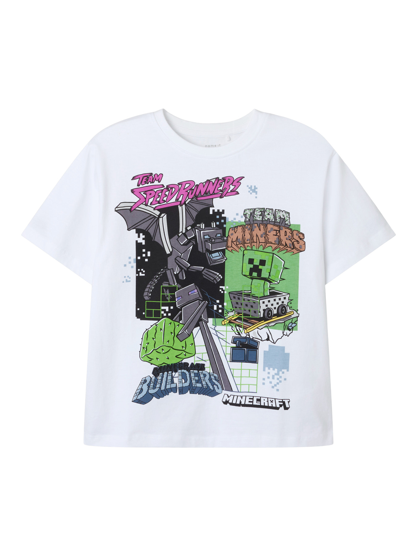name it — NKMJAHI MINECRAFT NREG SS TOP NOOS BFU - Bright White