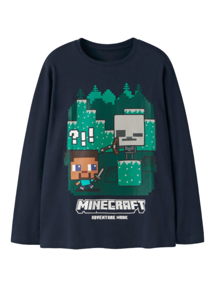 name it — NKMAC MINECRAFT LS NREG TOP BOX NOOS BFU - Navy Blazer