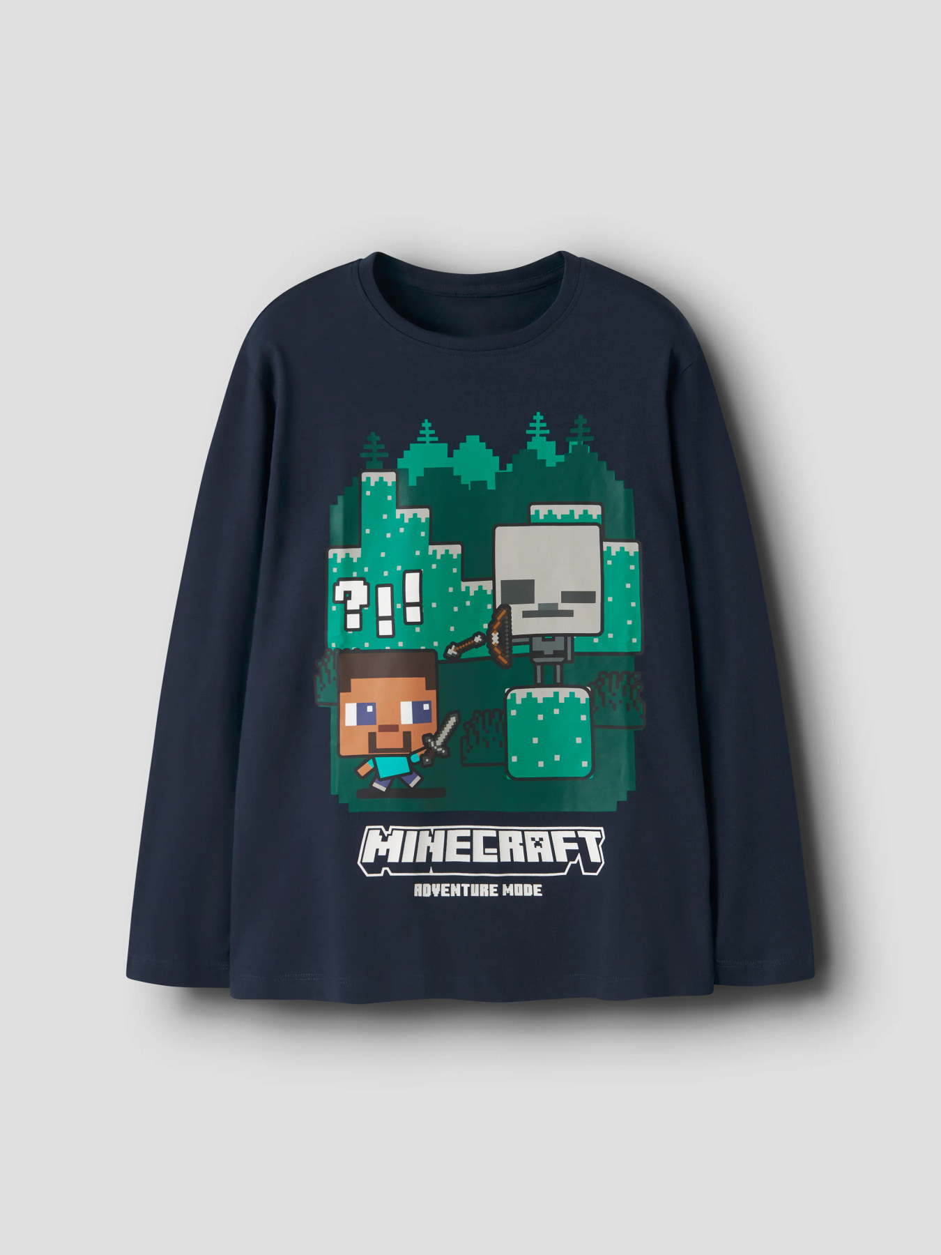 name it — NKMAC MINECRAFT LS NREG TOP BOX NOOS BFU - Navy Blazer - Imagen 3