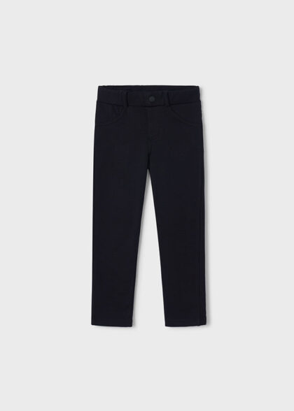 Pantalon felpa basico - Negro