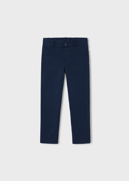 Pantalon felpa basico - Marino