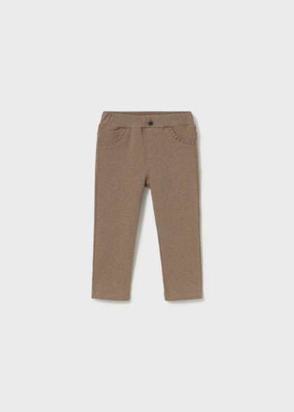 Pantalon felpa basico - Nuez vig