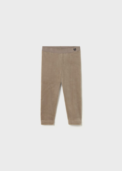 Leggings terciopelo basico - Nuez