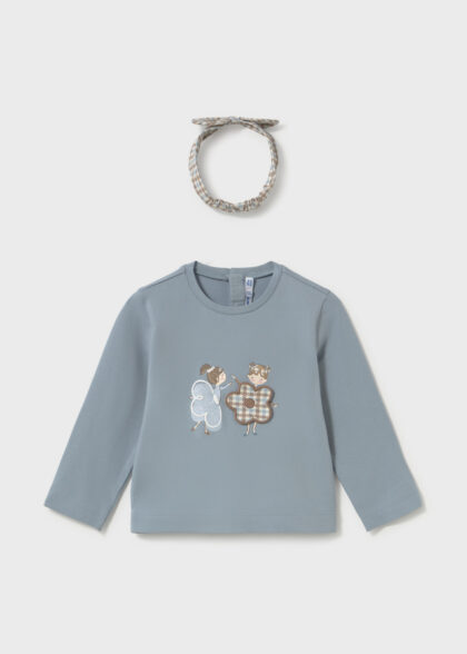 Camiseta m/l con diadema - Colibri