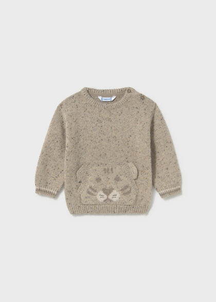 Jersey carita - Topo tweed