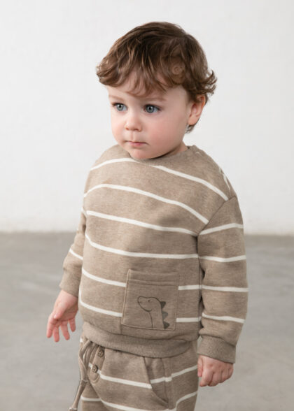 Pullover motivo - Trufa vig