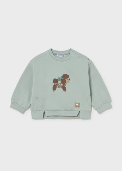 Pullover felpa - Anis