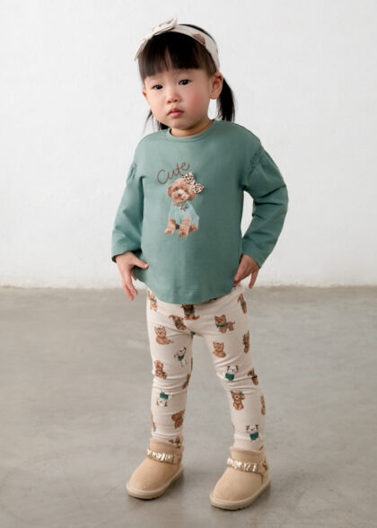Conj. leggings con diadema - Lagoon