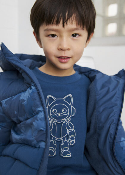 Pullover embossed - Atlantico