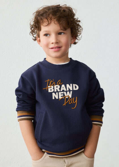 Pullover bordado - Tinta