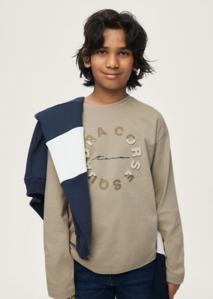 Camiseta m/l embossed - Sesamo