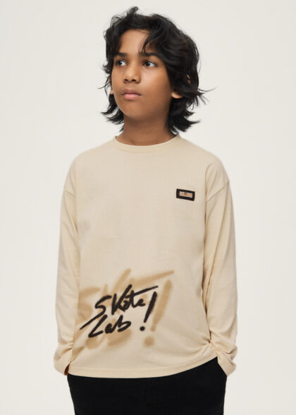 Camiseta m/l print - Piedra