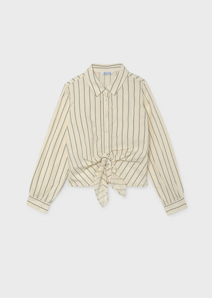Blusa popelin nudo - Macchiato