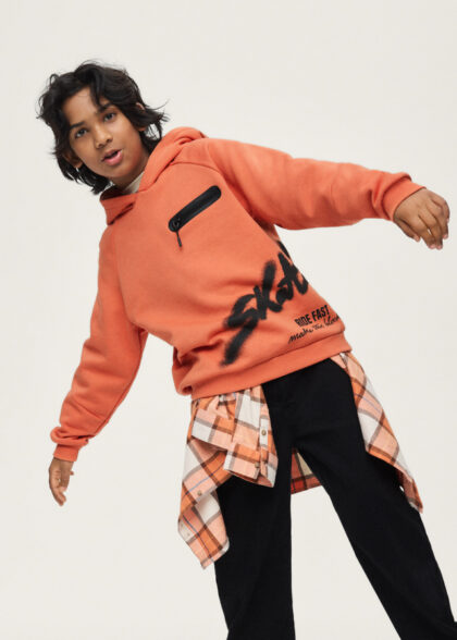 Pullover print - Cheddar