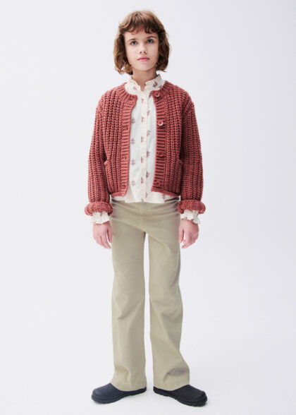 Pantalon largo wide leg - Tiza