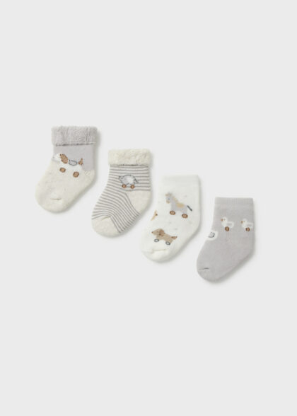 Set 4 calcetines - Niebla